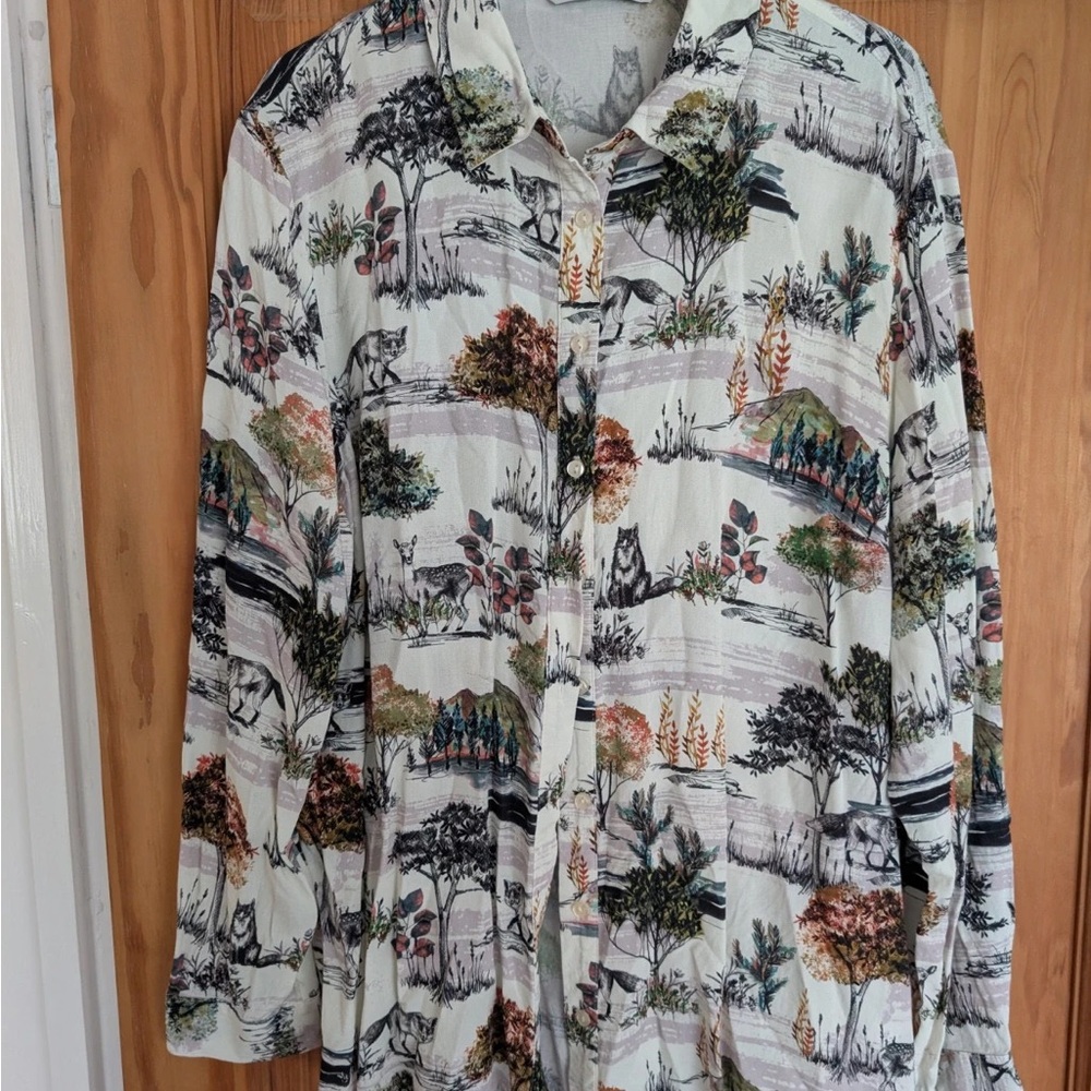 Sainsburys TU ladies patterned shirt